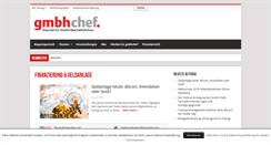 Desktop Screenshot of gmbhchef.de
